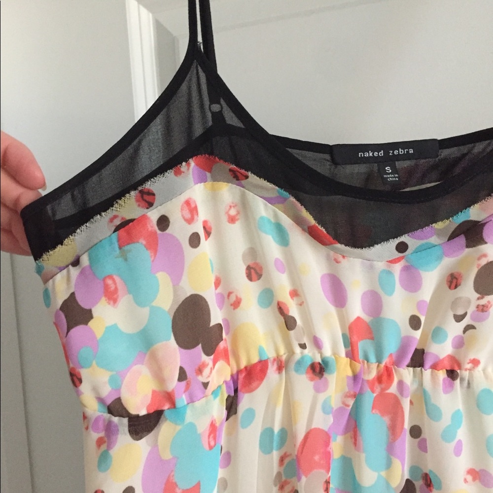 Naked Zebra Polka Dot Dress
